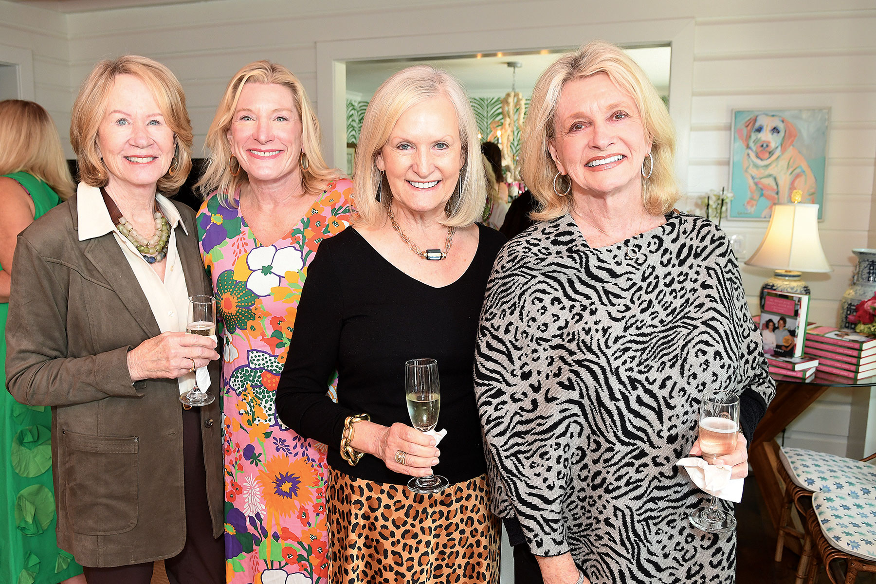 Claudia Naughton with Beverley Brooke, Deborah Gervin and Beverly Sleeth