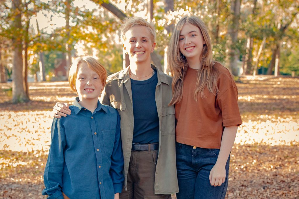 Lauren Henry enjoys spending time with her children in the city’s green spaces.