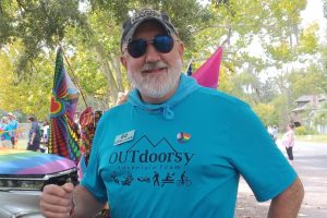 A lover of the outdoors, Ed is involved with the OUTdoorsy Adventure Team, a group of LGBTQ outdoors enthusiasts.