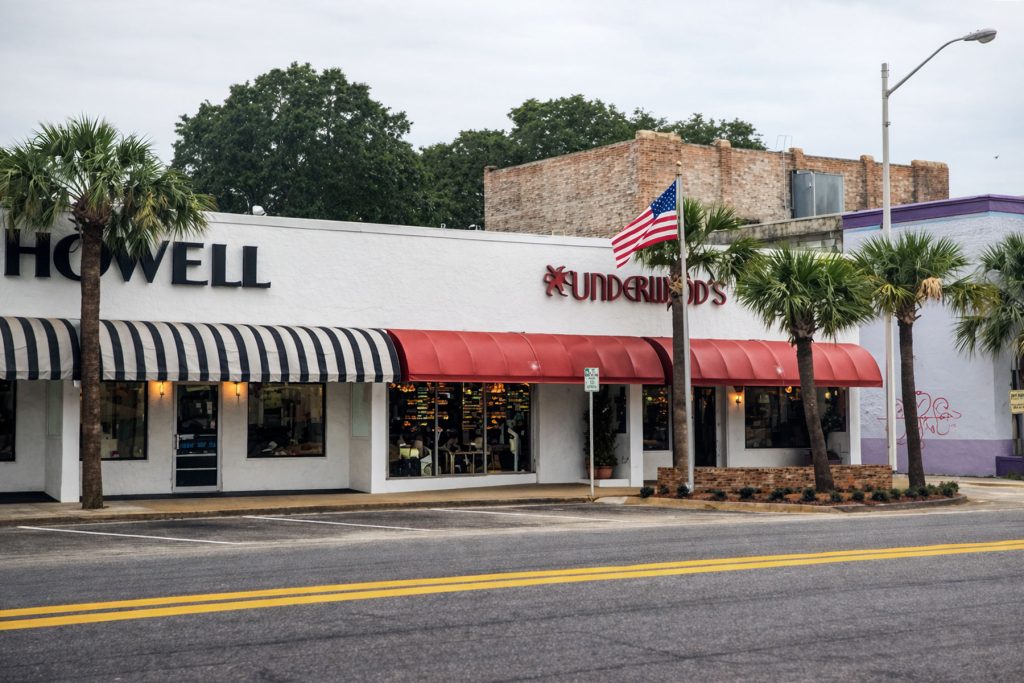 Underwood Jewelers’ San Marco location in 1992