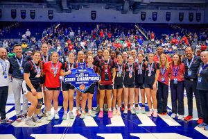 Bishop Kenny High School’s champion girls’ basketball team