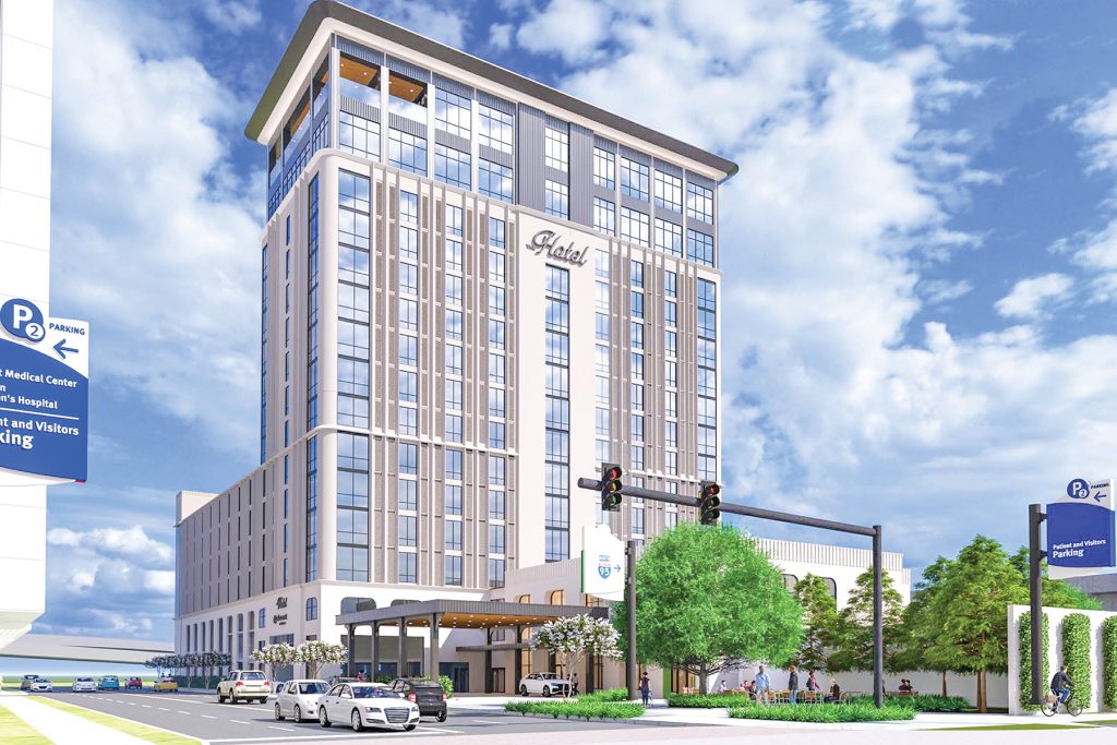 DDRB granted conceptual approval with conditions for the hotel at its March 12 meeting.