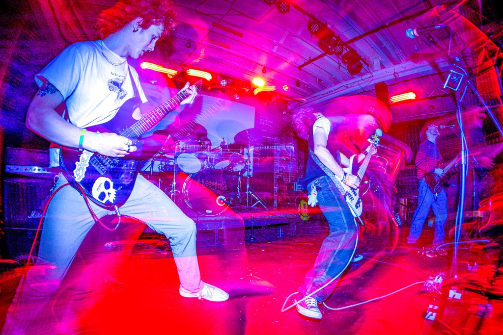 trust. performs at popular Elbow District venue, The Albatross.