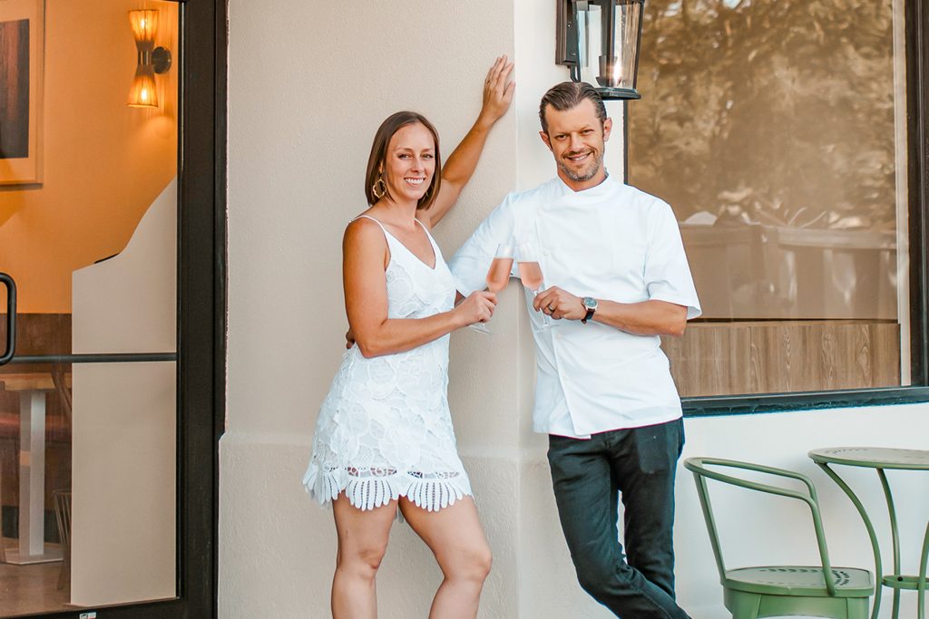 Gabby and Scott Alters are the husband-and-wife duo behind San Marco’s Saleya Riviera Café.