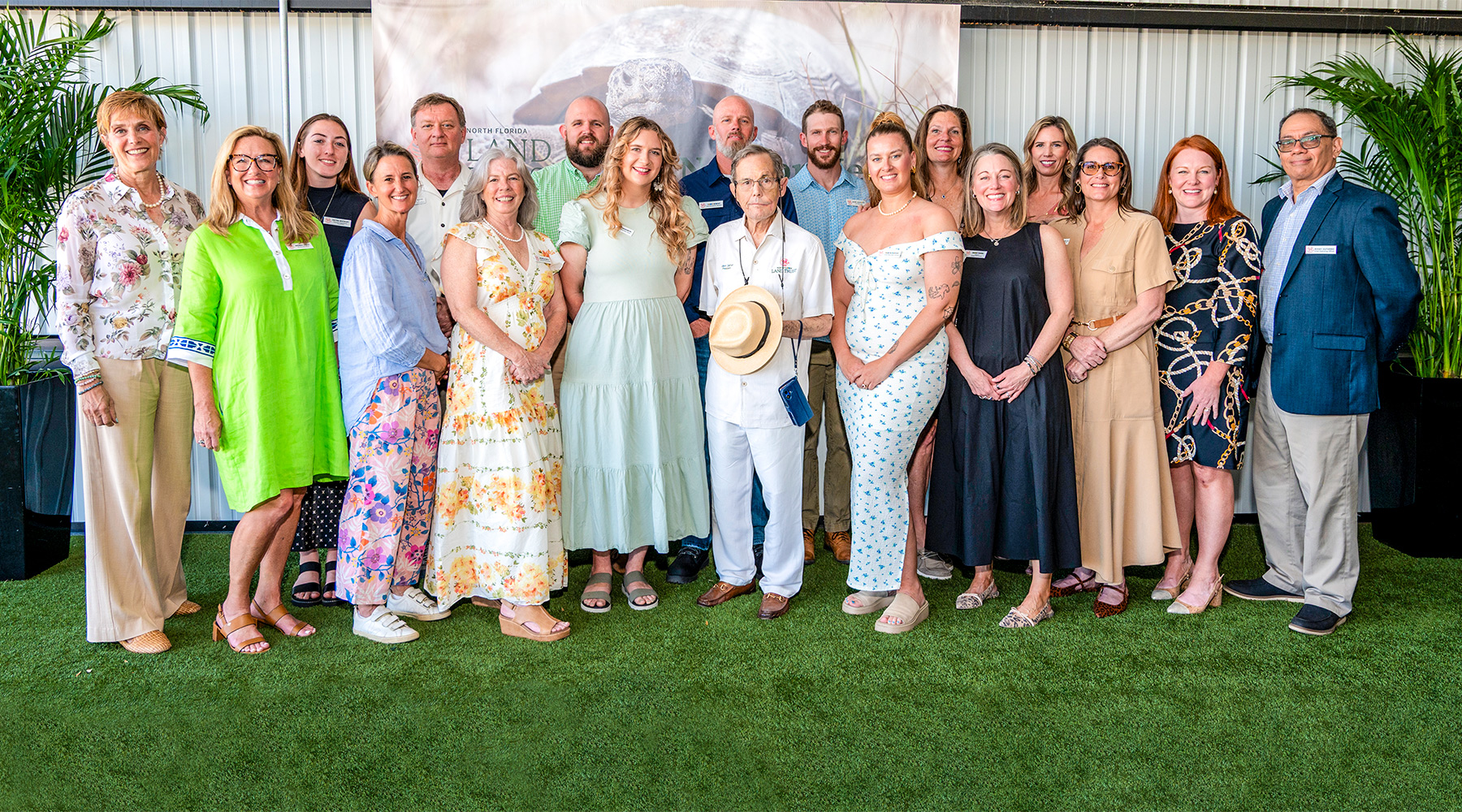 The North Florida Land Trust Team with NFLT President and CEO Allison DeFoor