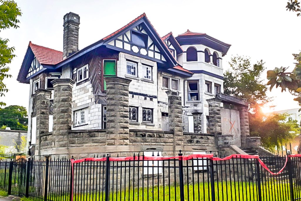 The Drew Residence as it stands today.