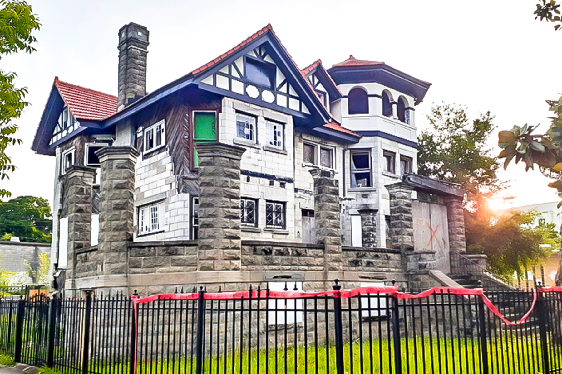 The Drew Residence as it stands today.