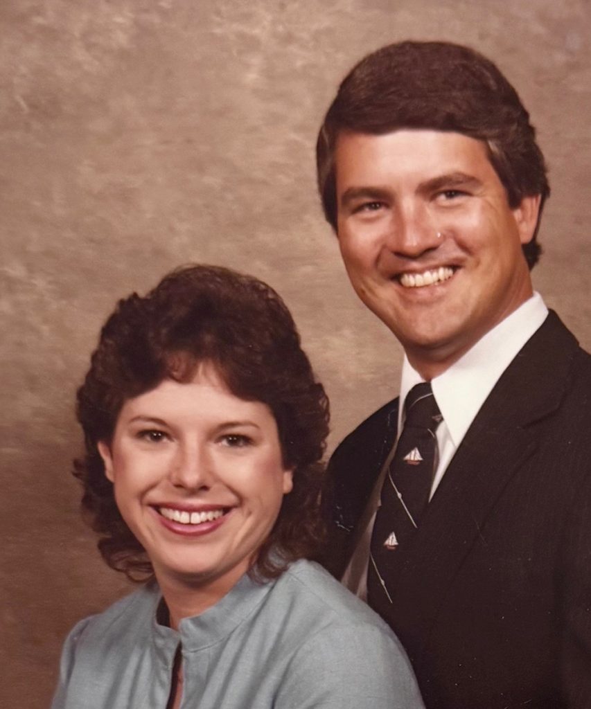 Karl and his first wife Julie