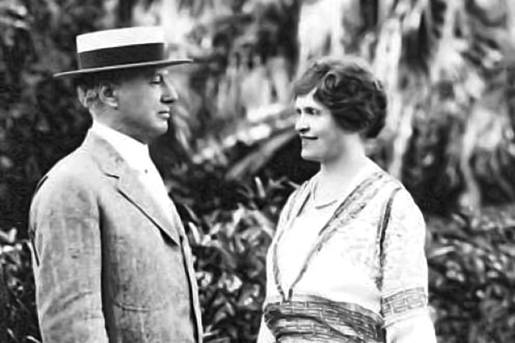 Alfred I. du Pont and his wife Jessie Ball du Pont