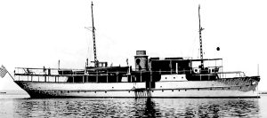 The Nenemoosha, du Pont’s motor yacht