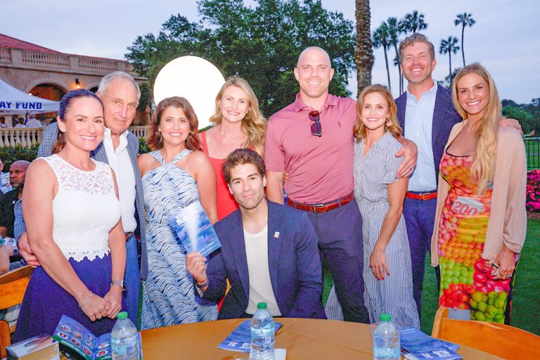 Asher Grodman (seated, center) with the team from Southern Glazer’s Wine & Spirits
