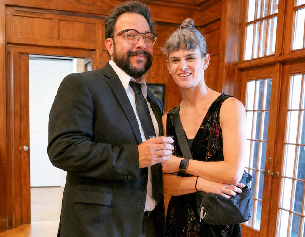 Mico Fuentes and Rebecca Levy