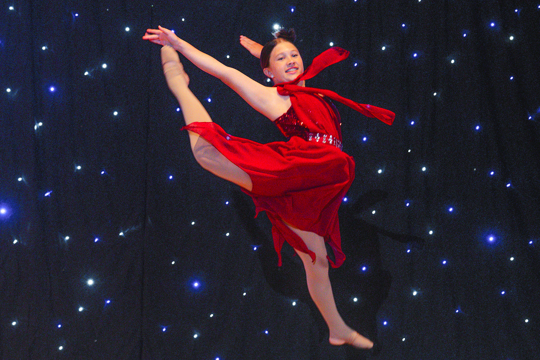 Danielle Groff performs in the April 23 Talent Showcase at Assumption Catholic School’s Fine Art Night.