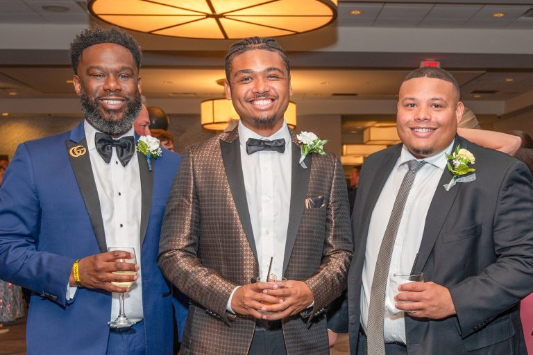 Kemal Gasper with Amani Burton and Aaron Malave