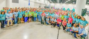 More than 400 volunteers help bring free medical and wellness services to people at Ascension St. Vincent’s Medical Mission at Home event.