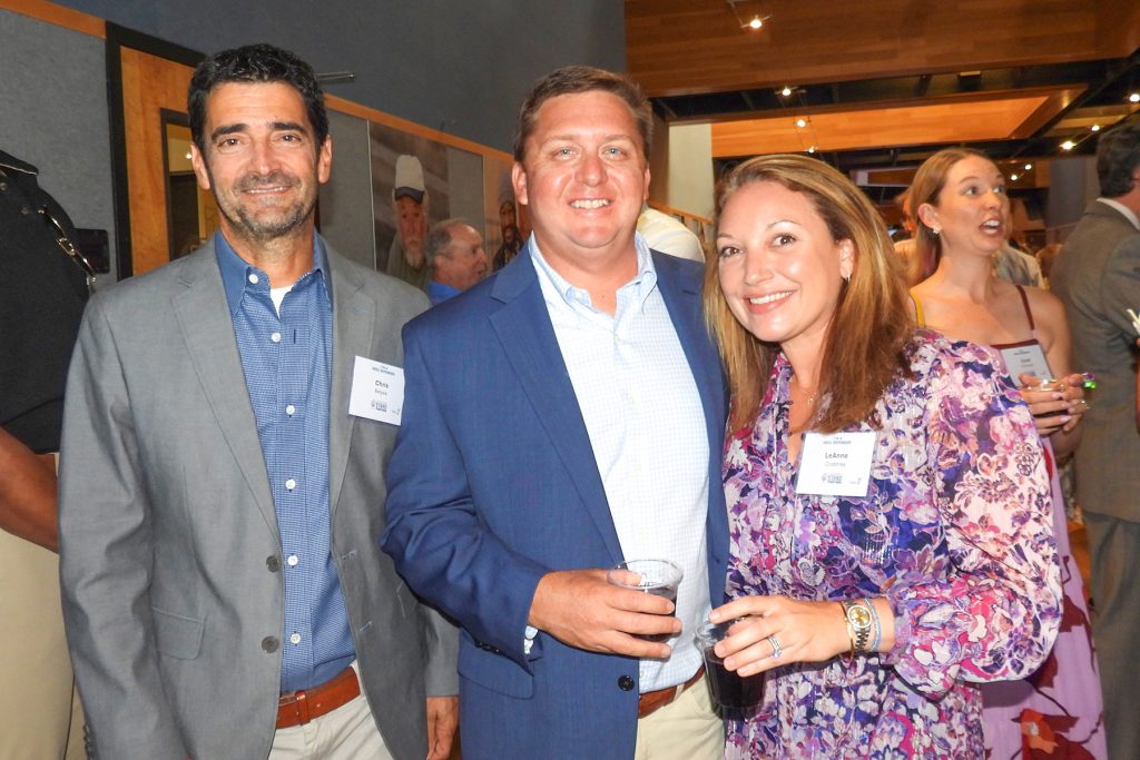 Chris Belyea, Ryan Crabtree and LeAnne Crabtree