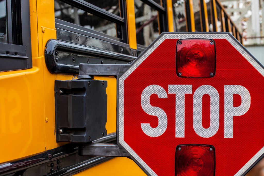 School Bus Stop Sign