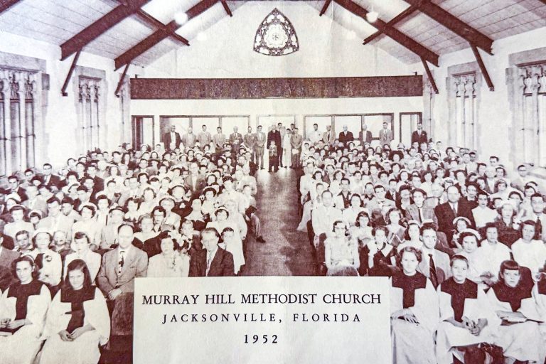 A snapshot of the congregation from 1952