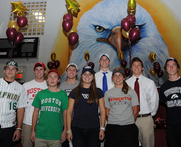 Episcopal athletes sign with universities and colleges